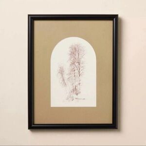 11"x14" Sepia Tree Framed Wall Art - Hearth & Hand™ with Magnolia